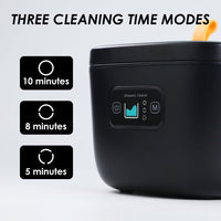 ILUC-409 Ultrasonic Cleaner 45Khz 255ML Ultrasonic Denture Cleaning Retainer Jewelry Cleaner Machine for Retainer, Denture, Mouth Guard, Aligner - Instrulife