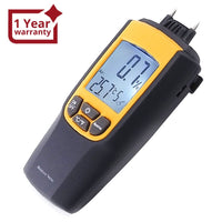 ILMM-875 Moisture & Temperature Meter °C °F Wood Bricks Concrete Cement Lime Mortar CE Marking Dual Meter Tester - Instrulife
