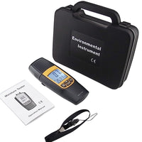ILMM-875 Moisture & Temperature Meter °C °F Wood Bricks Concrete Cement Lime Mortar CE Marking Dual Meter Tester - Instrulife