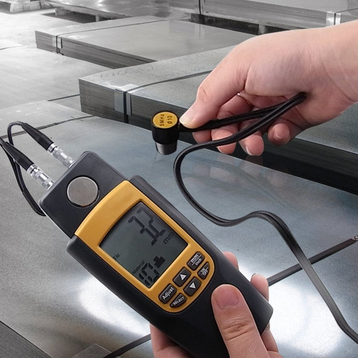 ILTM-188 Ultrasonic Thickness Meter Tester Gauge Measure 1.2~220 mm Velocity Digital LCD for metal steel aluminum copper glass iron plastics tile brass gold silver zinc - Instrulife