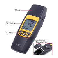 ILTM-188 Ultrasonic Thickness Meter Tester Gauge Measure 1.2~220 mm Velocity Digital LCD for metal steel aluminum copper glass iron plastics tile brass gold silver zinc - Instrulife