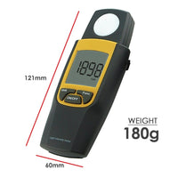 ILLX-179 Digital Light Lux Meter Range 0~30,000 Lux / FTC + Max Min Hold Handheld Device CE marking - Instrulife