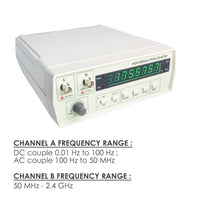 ILFC-301 Precision Frequency Counter 0.01 Hz - 2.4 GHz - Instrulife