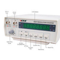 ILFC-301 Precision Frequency Counter 0.01 Hz - 2.4 GHz - Instrulife
