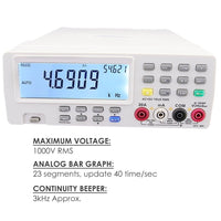 ILMU-911 DMM Digital Bench Top Multimeter PC Analog Bar Meter - Instrulife