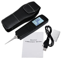 ILVM-213 Digital Vibration Meter Tester Piezoelectric Sensor Measuring Acceleration, Velocity and Displacement for Machinery, Quality Control, Commissioning and Predictive Maintenance Purposes - Instrulife
