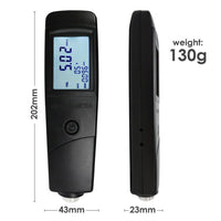 ILVM-213 Digital Vibration Meter Tester Piezoelectric Sensor Measuring Acceleration, Velocity and Displacement for Machinery, Quality Control, Commissioning and Predictive Maintenance Purposes - Instrulife