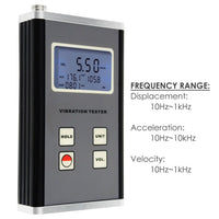 ILVM-905 Vibration Meter Piezoelectric Sensor Displacement Velocity Acceleration 10Hz~10kHz Range - Instrulife