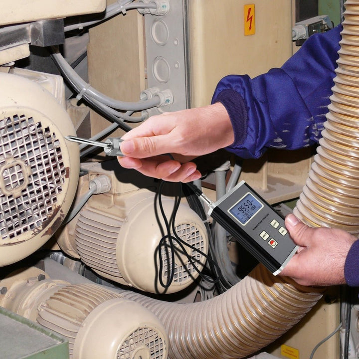 ILVM-905 Vibration Meter Piezoelectric Sensor Displacement Velocity Acceleration 10Hz~10kHz Range - Instrulife