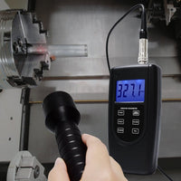 ILVM-6370T Vibration Tachometer Meter Piezoelectric Sensor Contact Photo Rotation Rate Tester Vibrometer, RPM (r/min) Frequency Hz Rotating Machinery Imbalance Velocity Acceleration Displacement - Instrulife