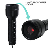 ILVM-6370T Vibration Tachometer Meter Piezoelectric Sensor Contact Photo Rotation Rate Tester Vibrometer, RPM (r/min) Frequency Hz Rotating Machinery Imbalance Velocity Acceleration Displacement - Instrulife