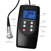ILVM-6380-3 Landtek Multi Channel Vibration Meter, Piezoelectric Sensor Transducer 10Hz~10kHz Frequency, Digital Velocity Acceleration Displacement Measurement Gauge - Instrulife