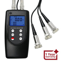 ILVM-6380-3 Landtek Multi Channel Vibration Meter, Piezoelectric Sensor Transducer 10Hz~10kHz Frequency, Digital Velocity Acceleration Displacement Measurement Gauge - Instrulife