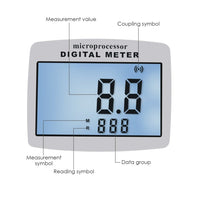 ILWM-106 Digital Whiteness Meter 0 ~ 120, Portable Leucometer Tester 254 Data Memory, Handheld Check for Talcum Powder Textile Plastic Ceramic Enamel - Instrulife