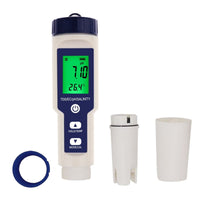 ILWQ-303 Pentype Multi-Paramater 5-in-1 Water Quality Tester (pH / TDS / EC / Temp / Salinity) Waterproof Digital Meter Research Household Industrial Laboratory Analysis - Instrulife