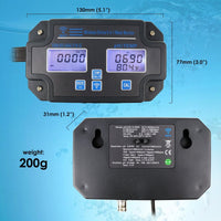 ILWQ-341 Water Quality Tester pH / EC / TDS / Salinity / SG / Temperature with 24Hrs Online APP Monitoring for Fish Tank Aquariums Home Laboratory Smart Instrument - Instrulife