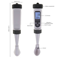 ILWQ-354 Water Quality Tester 4-in-1 TDS Temperature S.G Salt Salinity Meter with ATC for Testing Drinking Water, Aquaculture, Aquarium, Hydroponics, Swimming Pools - Instrulife