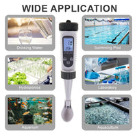 ILWQ-354 Water Quality Tester 4-in-1 TDS Temperature S.G Salt Salinity Meter with ATC for Testing Drinking Water, Aquaculture, Aquarium, Hydroponics, Swimming Pools - Instrulife