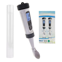 ILWQ-354 Water Quality Tester 4-in-1 TDS Temperature S.G Salt Salinity Meter with ATC for Testing Drinking Water, Aquaculture, Aquarium, Hydroponics, Swimming Pools - Instrulife