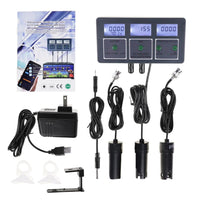 ILWQ-359 Multi-Parameter 8-in-1 Water Test Kit pH. ORP. EC Conductivity, TDS, Salt, S.G., CF, and Temperature with Online APP Tester - Instrulife