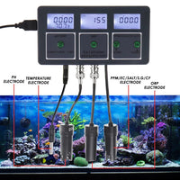 ILWQ-359 Multi-Parameter 8-in-1 Water Test Kit pH. ORP. EC Conductivity, TDS, Salt, S.G., CF, and Temperature with Online APP Tester - Instrulife