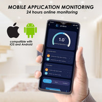 ILWQ-359 Multi-Parameter 8-in-1 Water Test Kit pH. ORP. EC Conductivity, TDS, Salt, S.G., CF, and Temperature with Online APP Tester - Instrulife