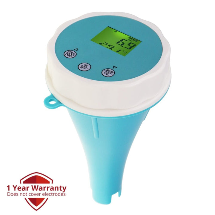 ILWQ-369 Bluetooth 6 IN 1 Floating Monitor EC / Salinity / pH / ORP / Temperature / Chlorine Smart Meter Tester - Instrulife