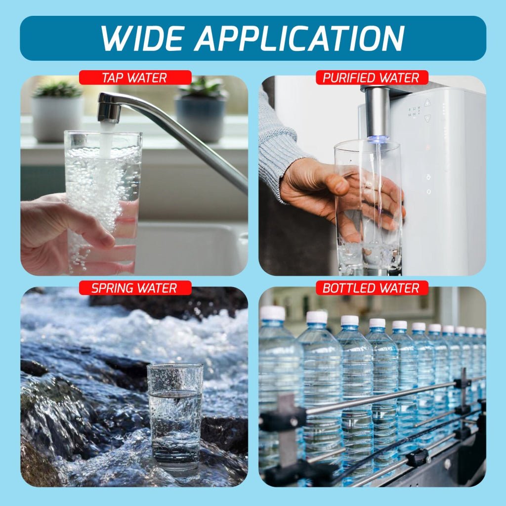 ILWQ-408 6in1 Water Quality Testing Meter TOC UV275 EC TDS COD Temp Tester, Intelligent Scoring Mode, Colored Backlight Indicator Digital Water Test Kit for Home Drinking Water, Tap Industrial Water etc. - Instrulife