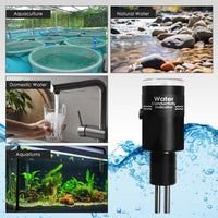 ILWQ-453 Water Quality Conductivity Indicator 7 LED Conductivity Level Measure 0~90us/cm with ATC and IP68 for Water Filter Monitoring, Environmental Checking etc. - Instrulife