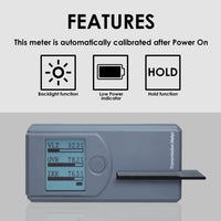 ILTI-404 Portable Tint Meter Window Tint Tool with Automatic Calibration for measuring VL (Visible Light) UV IR Transmittance and Rejection of Solar Film, Stick-film Glass, Car Window Tint - Instrulife