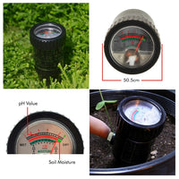 ILMM-879 Waterproof 2in1 Dual Soil pH Level Moisture Meter - Instrulife