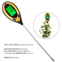 ILMM-35 4-in-1 Soil Survey Instrument ( pH °F / °C moisture sunlight ) - Instrulife