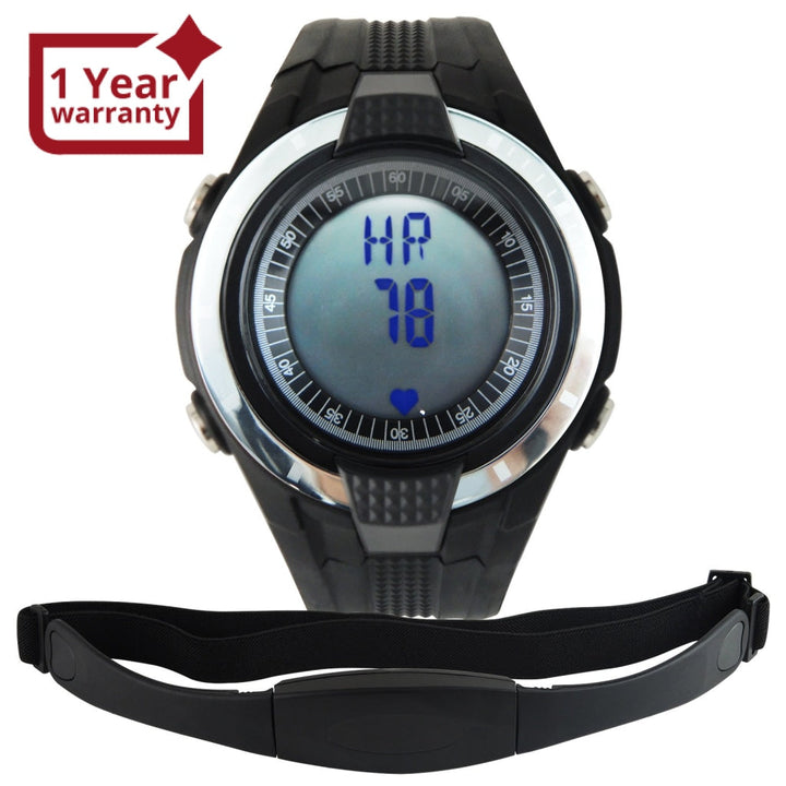 ILHR-856 Heart Rate Monitor Pedometer Calories Count Exercises Sports Watch Sleep Indicator 40~240bpm - Instrulife