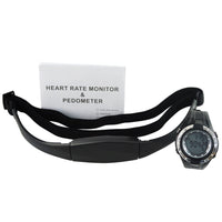 ILHR-856 Heart Rate Monitor Pedometer Calories Count Exercises Sports Watch Sleep Indicator 40~240bpm - Instrulife