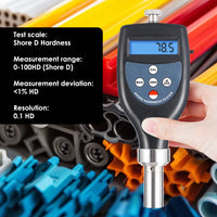 ILHT-791D Digital Hardness Durometer Meter Tester Plastic Shore D - Instrulife