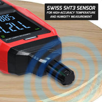 ILTH-482 Multi-Function Environmental Meter Thermo-Hygrometer Datalogging Temperature, Humidity and Wet Bulb Dew Point Measurement PC Connection Feature Record and Download - Instrulife