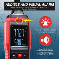 ILTH-482 Multi-Function Environmental Meter Thermo-Hygrometer Datalogging Temperature, Humidity and Wet Bulb Dew Point Measurement PC Connection Feature Record and Download - Instrulife