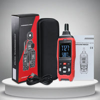 ILTH-482 Multi-Function Environmental Meter Thermo-Hygrometer Datalogging Temperature, Humidity and Wet Bulb Dew Point Measurement PC Connection Feature Record and Download - Instrulife