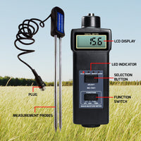 ILMM-894 4-type Grain Moisture & Temperature (Celsius & Fahrenheit) Meter - Instrulife