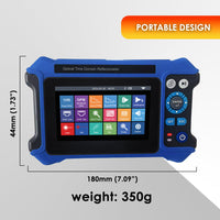 Mini Pro Series OTDR: Compact and Multifunctional Fiber Optic Tester OPM, LS, VFL, RJ45 Cable Tracking for FTTX, Network Construction, etc. - Instrulife