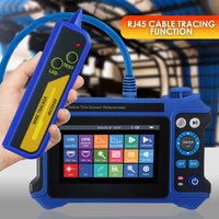 Mini Pro Series OTDR: Compact and Multifunctional Fiber Optic Tester OPM, LS, VFL, RJ45 Cable Tracking for FTTX, Network Construction, etc. - Instrulife