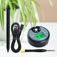 ILLX-499 Digital PAR DLI Meter Datalogger Plant Light Meter for Growers, Measures PAR & Daily Light Integral (400-700nm) Photosynthetic Light, Ideal for Hydroponics, Greenhouses & Indoor Gardening - Instrulife