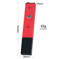 ILPH-152 Digital Pen Type pH Meter 0-14pH ATC - Instrulife