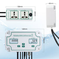 ILWQ-493 PH / EC /Temp Meter Smart Acidity & Conductivity Range Controller Monitoring and Dosing in Water pH Meter Conductivity Temp Tester App Remote Online Monitor for Swimming Pool Aquaculture Fishpond - Instrulife