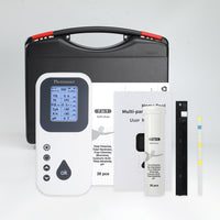 ILWQ-526 Digital Water Testing Kit for Hot Tub, Pools & Spas Water Tester Measures pH, Free Chlorine, Total Alkalinity, Bromine, Cyanuric Acid, Total Chlorine, Total Hardness with Water Analyzer and Test Strips - Instrulife