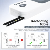 ILWQ-526 Digital Water Testing Kit for Hot Tub, Pools & Spas Water Tester Measures pH, Free Chlorine, Total Alkalinity, Bromine, Cyanuric Acid, Total Chlorine, Total Hardness with Water Analyzer and Test Strips - Instrulife