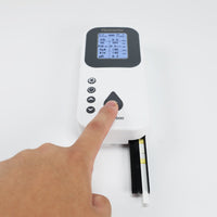 ILWQ-526 Digital Water Testing Kit for Hot Tub, Pools & Spas Water Tester Measures pH, Free Chlorine, Total Alkalinity, Bromine, Cyanuric Acid, Total Chlorine, Total Hardness with Water Analyzer and Test Strips - Instrulife