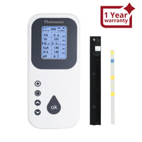 ILWQ-526 Digital Water Testing Kit for Hot Tub, Pools & Spas Water Tester Measures pH, Free Chlorine, Total Alkalinity, Bromine, Cyanuric Acid, Total Chlorine, Total Hardness with Water Analyzer and Test Strips - Instrulife